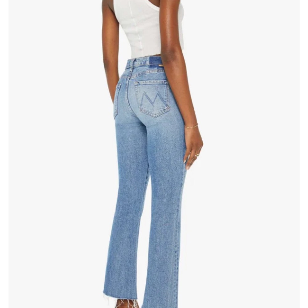 Mother The Outsider Flood Jeans – Are We There Yet Size 28 | NWT - Picture 3 of 16
